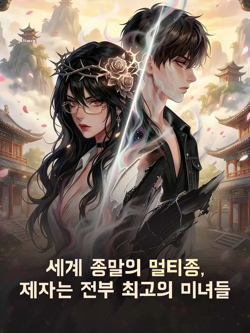 세계 종말의 멀티종, 제자는 전부 최고의 미녀들 표지