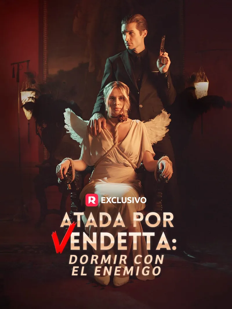 Portada de Atada por Vendetta: Dormir con el enemigo