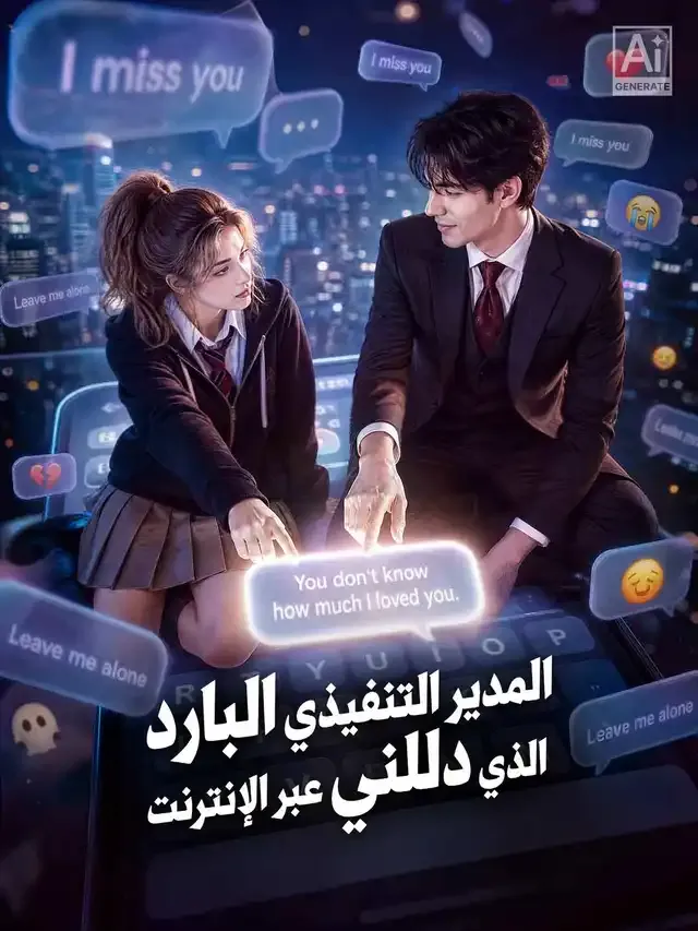 غلاف المدير التنفيذي البارد الذي دللني عبر الإنترنت
