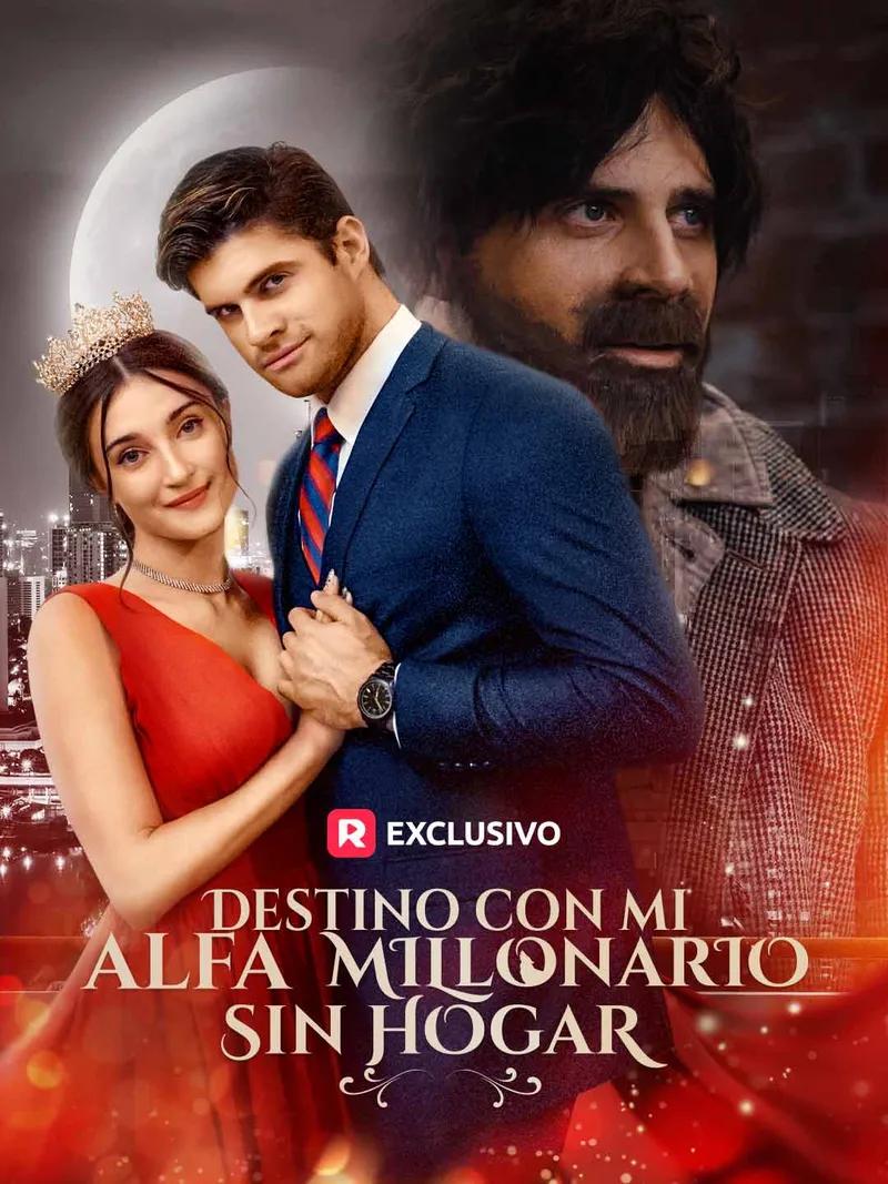 Portada de Destino con mi alfa millonario sin hogar