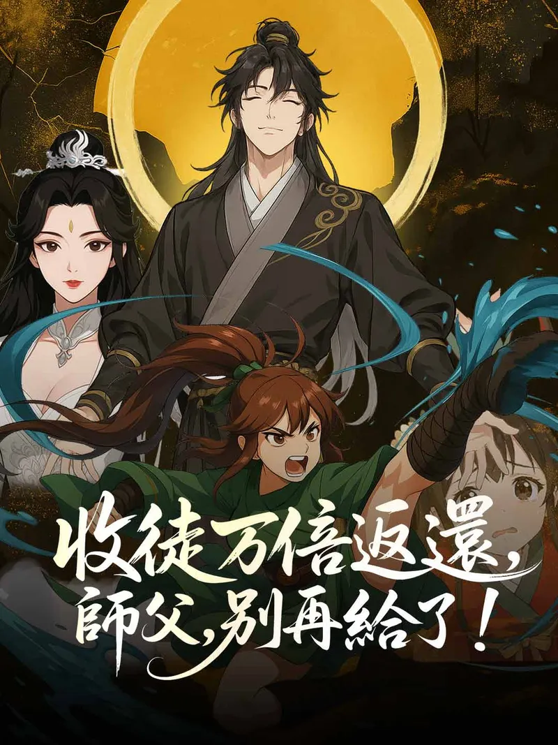 《收徒萬倍返還，師父，別再給了！》封面