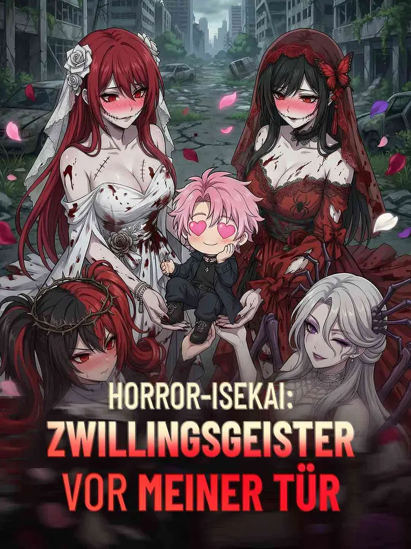 Cover von Horror-Isekai: Zwillingsgeister vor meiner Tür