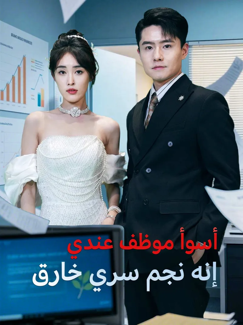 غلاف أسوأ موظف عندي  إنه نجم سري خارق
