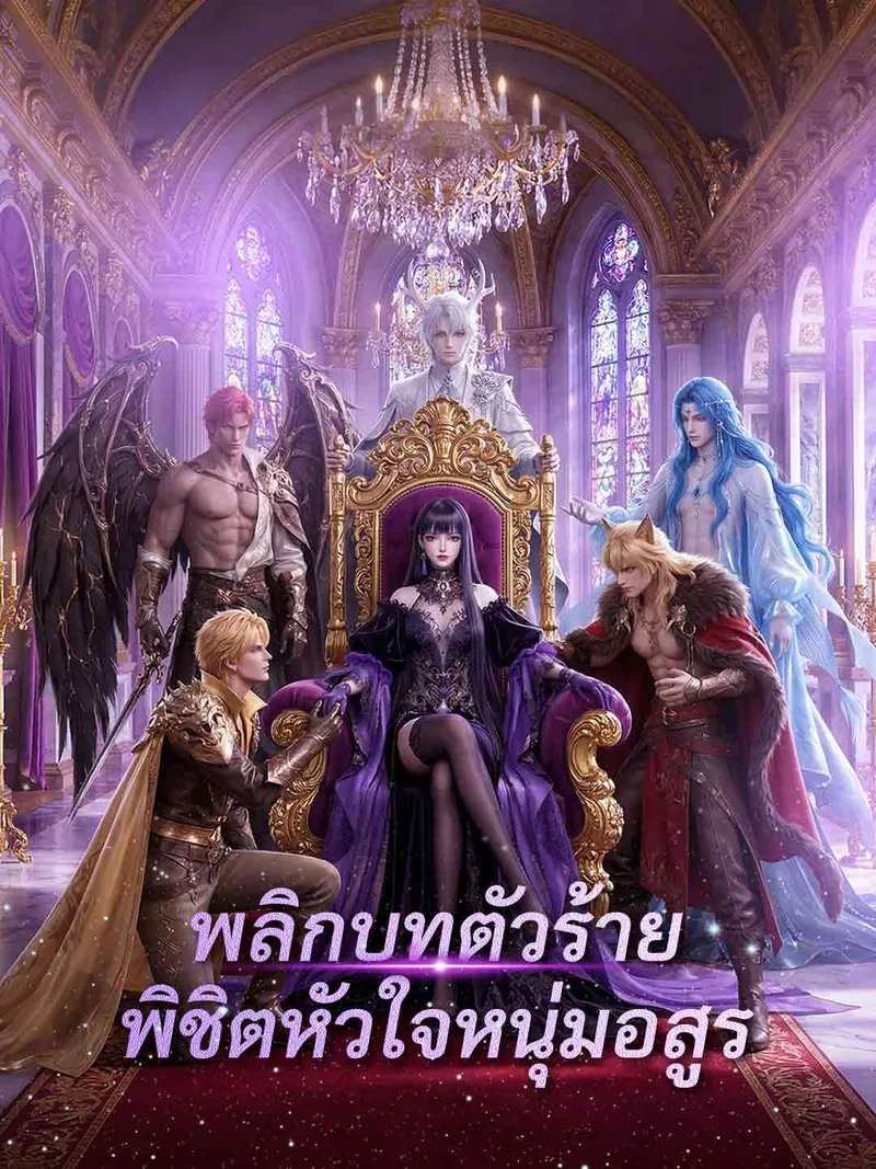 หน้าปกพลิกบทตัวร้าย พิชิตหัวใจหนุ่มอสูร