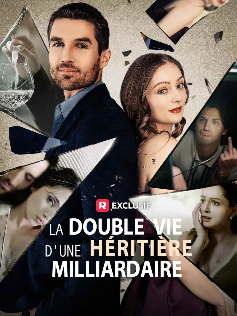 Couverture de La double vie d'une héritière milliardaire
