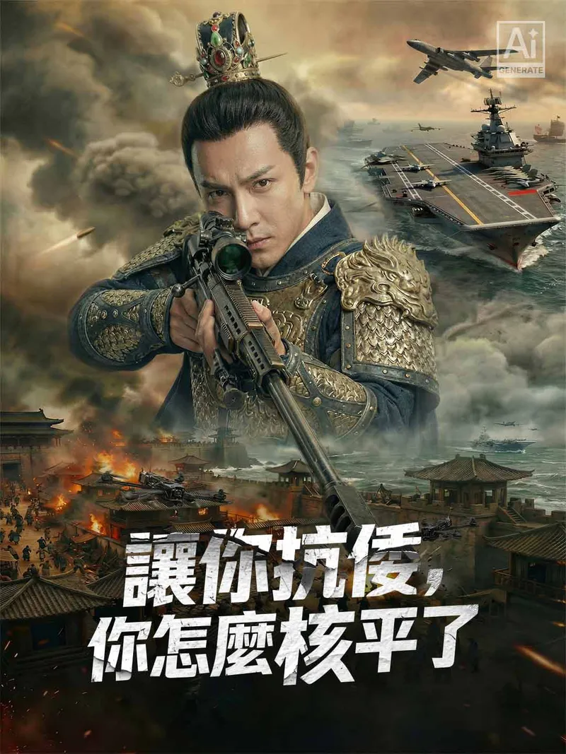 《讓你抗倭，你怎麼核平了》封面