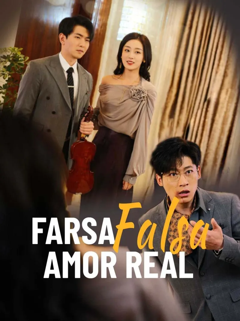 Portada de Farsa Falsa, Amor Real