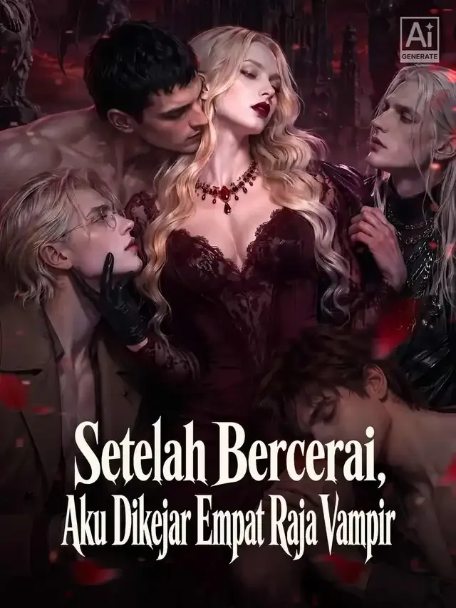 Sampul Setelah Bercerai, Aku Dikejar Empat Raja Vampir