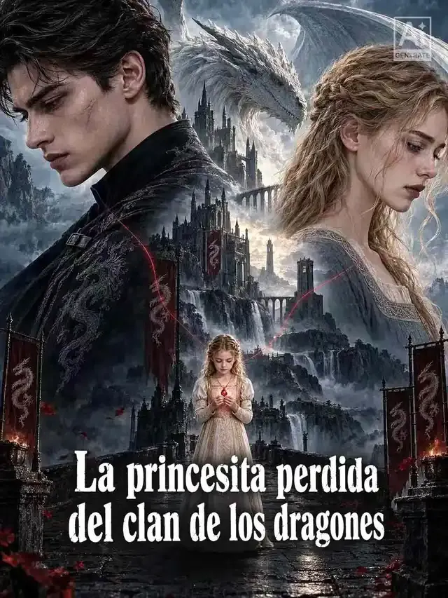 Portada de La princesita perdida del clan de los dragones