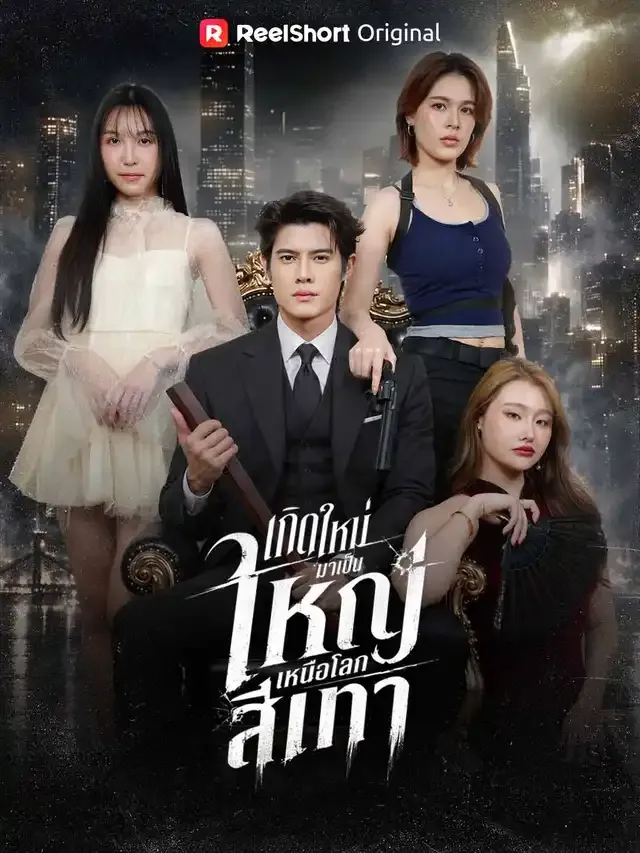 หน้าปกเกิดใหม่มาเป็นใหญ่เหนือโลกสีเทา
