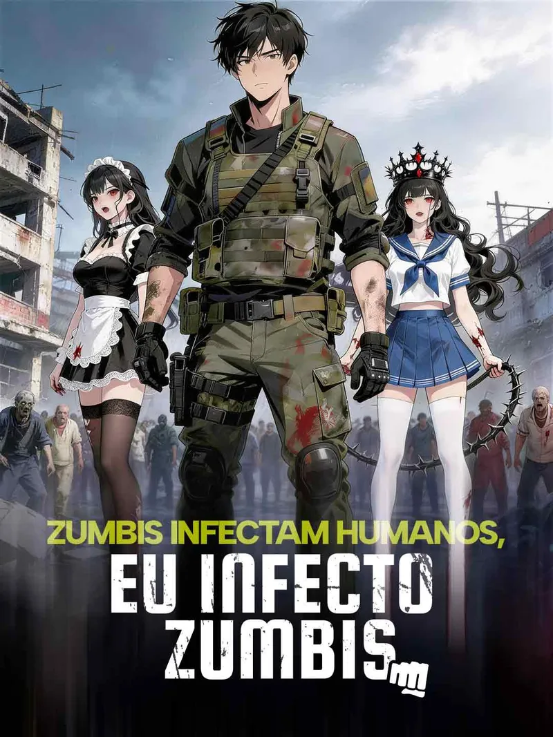 Capa de Zumbis infectam humanos, eu infecto zumbis