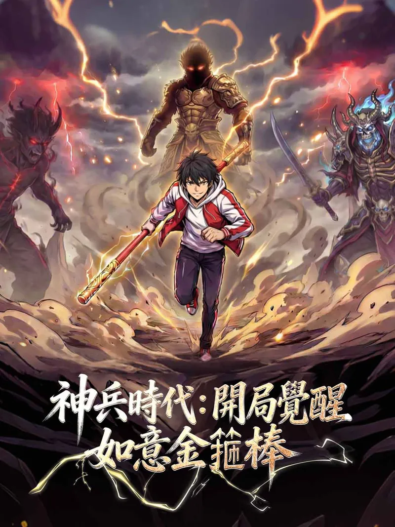 《神兵時代：開局覺醒如意金箍棒》封面