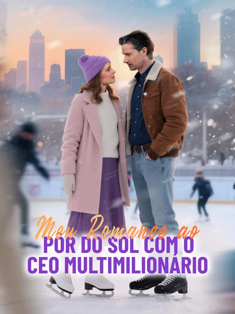 Capa de Meu Romance ao Pôr do Sol com o CEO Multimilionário