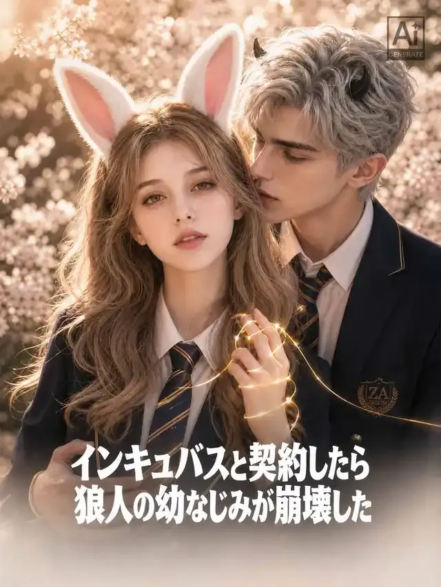 「インキュバスと契約したら狼人の幼なじみが崩壊した」のカバー画像