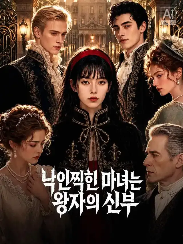 낙인찍힌 마녀는 왕자의 신부 표지