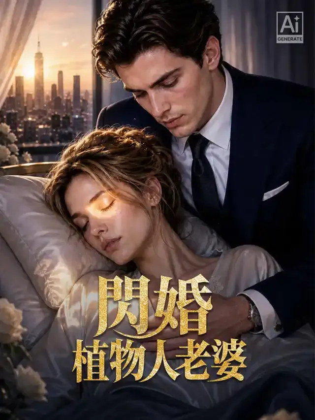 《閃婚植物人老婆》封面
