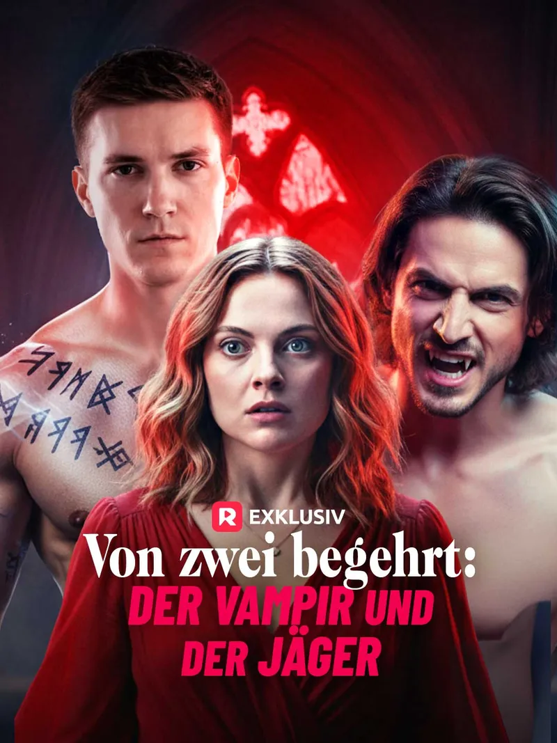 Cover von Von zwei begehrt: der Vampir und der Jäger