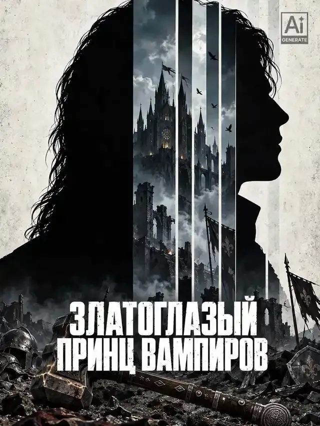 Обложка «Златоглазый принц вампиров»