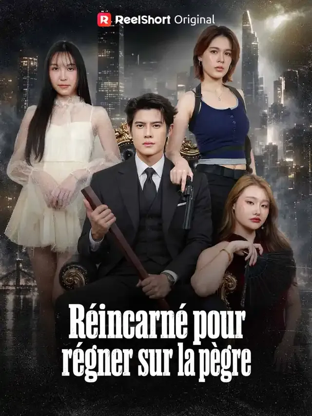 Couverture de Réincarné pour régner sur la pègre