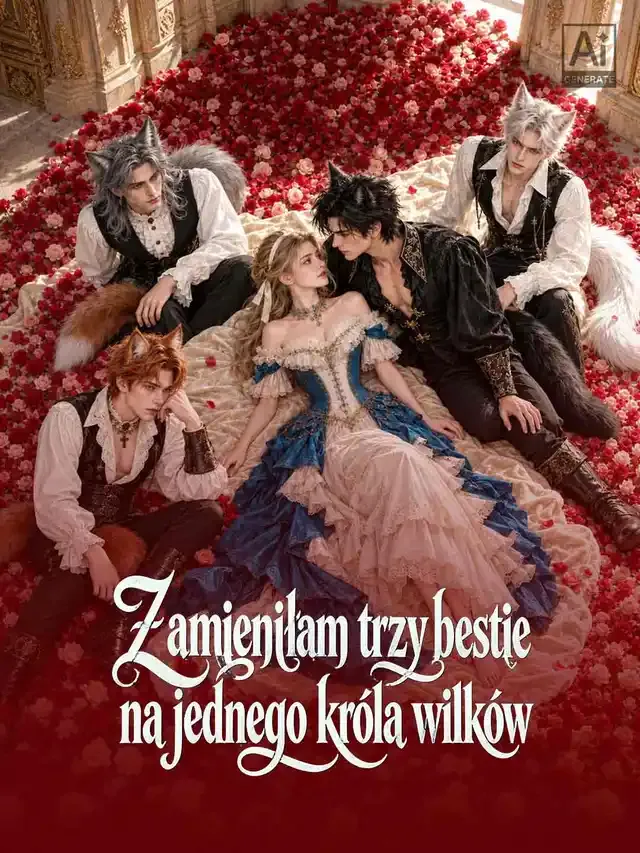 Okładka Zamieniłam trzy bestie na jednego króla wilków