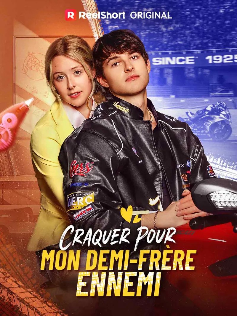 Couverture de Craquer pour mon demi-frère ennemi