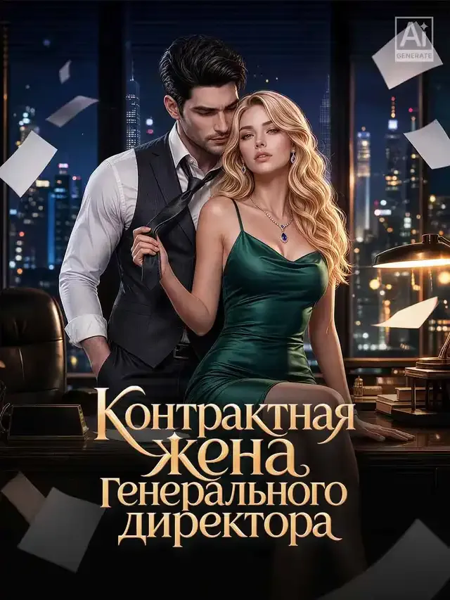 Обложка «Контрактная жена генерального директора»