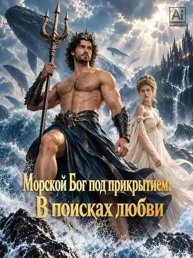 Обложка «Морской Бог под прикрытием: В поисках любви»
