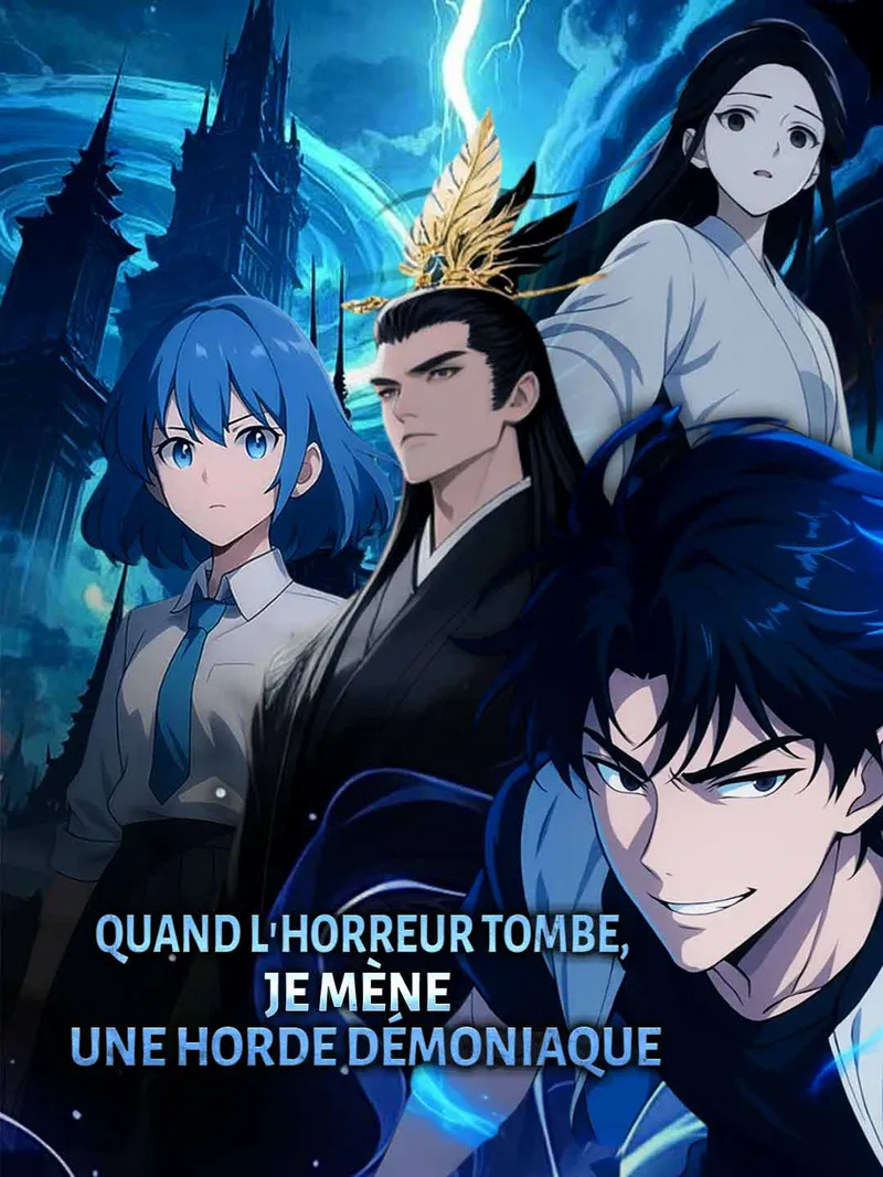Couverture de Quand l'Horreur Tombe, Je Mène une Horde Démoniaque