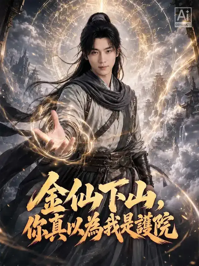 《金仙下山，你真以為我是護院》封面