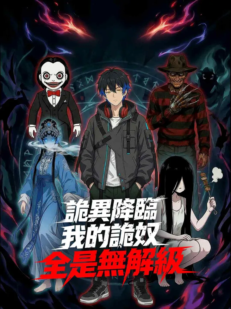 《詭異降臨，我的詭奴全是無解級》封面