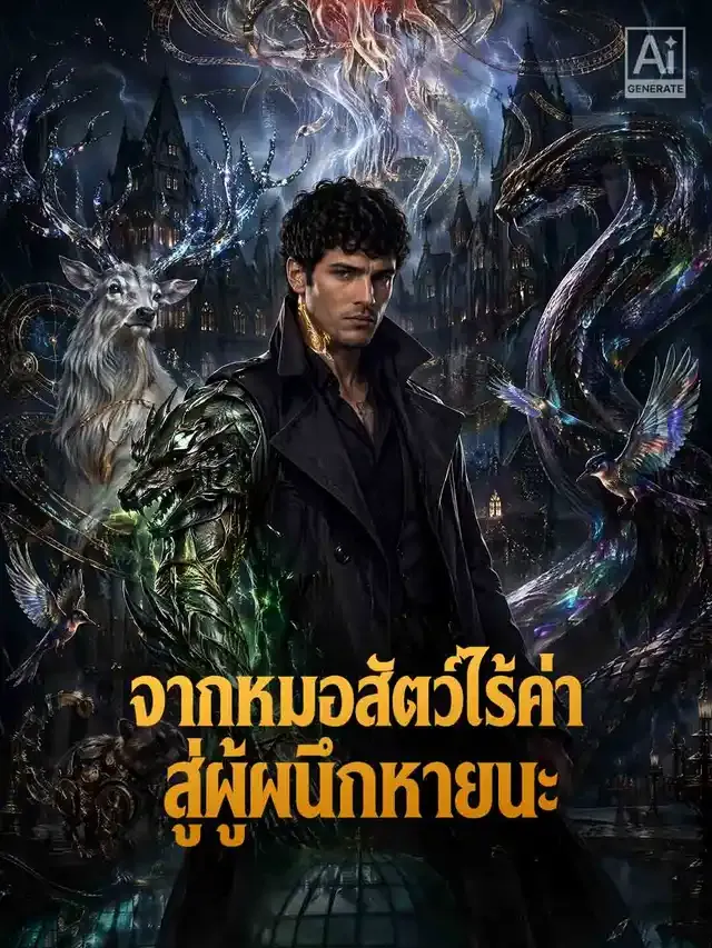 หน้าปกจากหมอสัตว์ไร้ค่า สู่ผู้ผนึกหายนะ