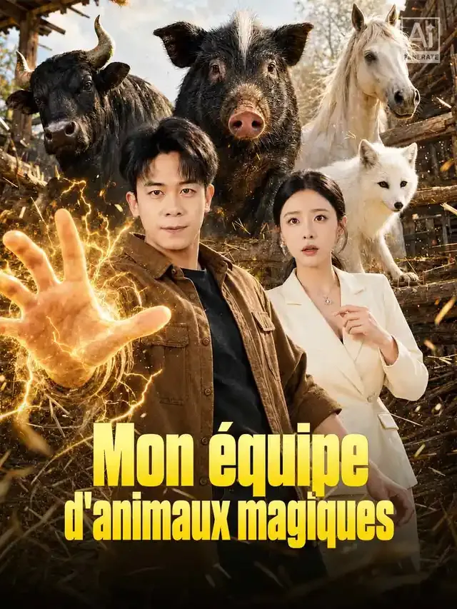 Couverture de Mon équipe d'animaux magiques