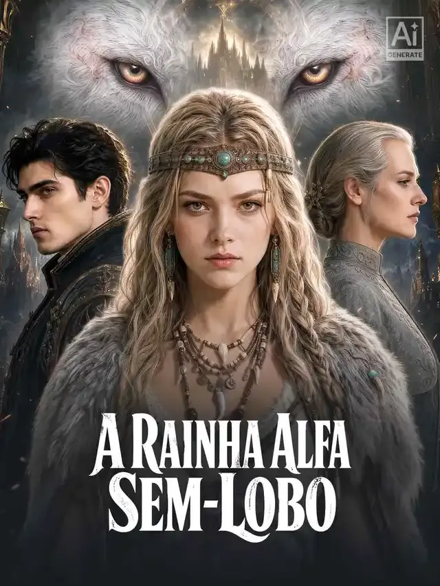 Capa de A Rainha Alfa Sem-Lobo