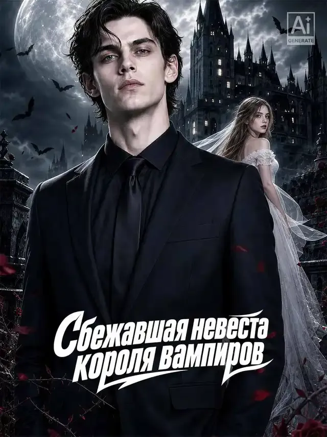 Обложка «Сбежавшая невеста короля вампиров»