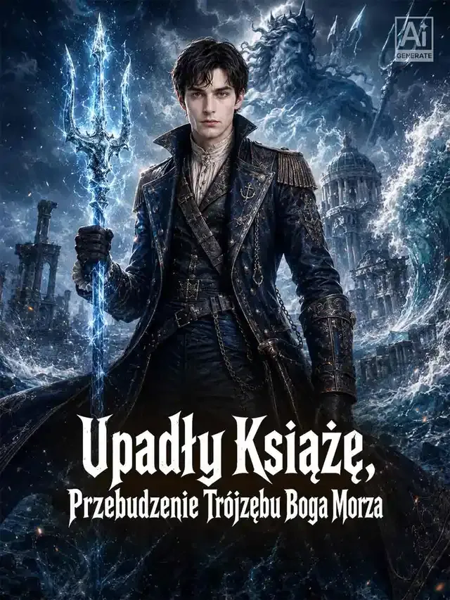 Okładka Upadły Książę, Przebudzenie Trójzębu Boga Morza
