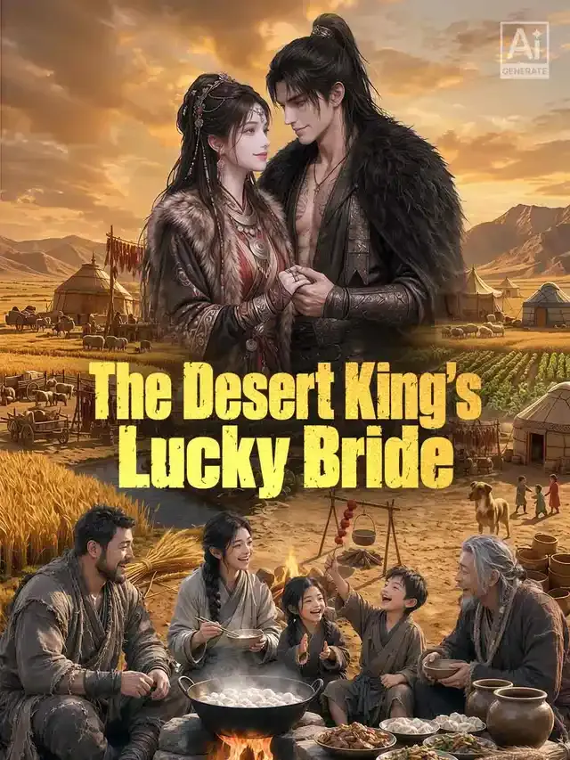 The Desert King's Lucky Bride cover