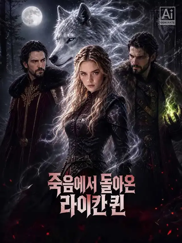 죽음에서 돌아온 라이칸 퀸 표지