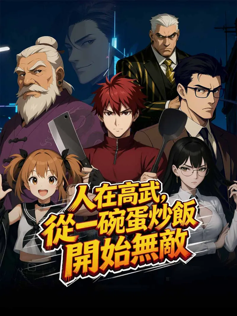 《人在高武，從一碗蛋炒飯開始無敵》封面