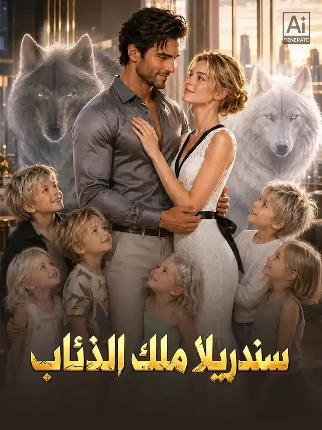غلاف سندريلا ملك الذئاب