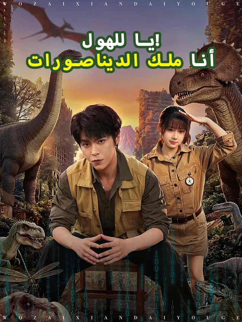 غلاف يا للهول! أنا ملك الديناصورات