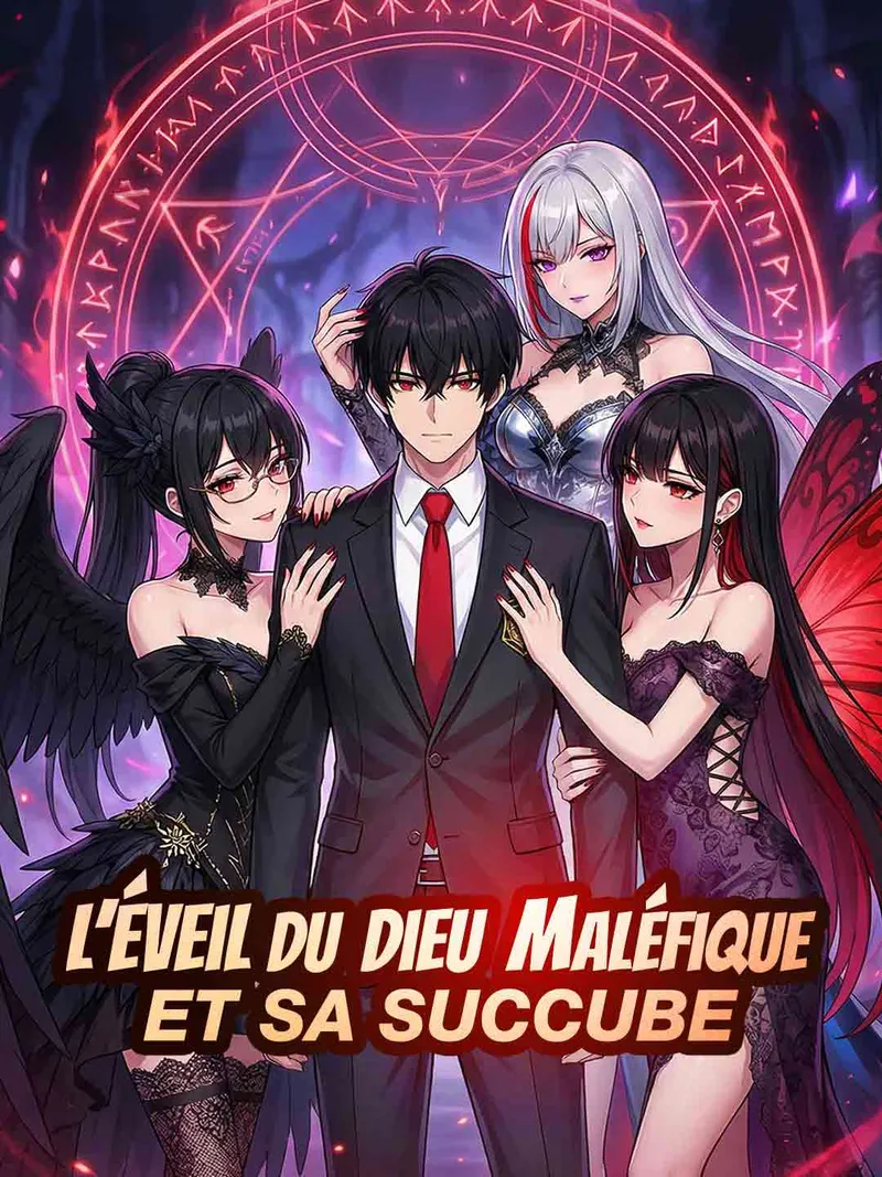 Couverture de L’Éveil du Dieu Maléfique et sa Succube