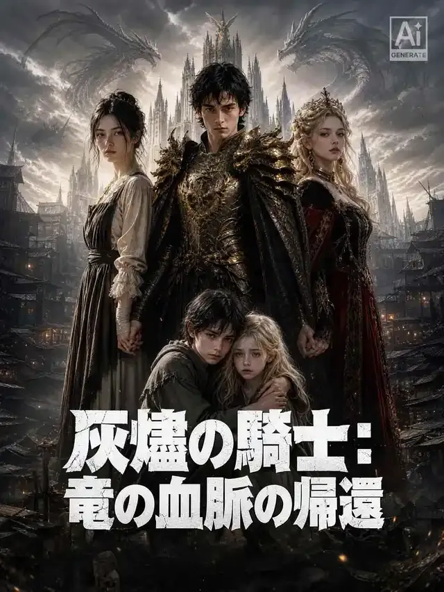 「灰燼の騎士:竜の血脈の帰還」のカバー画像