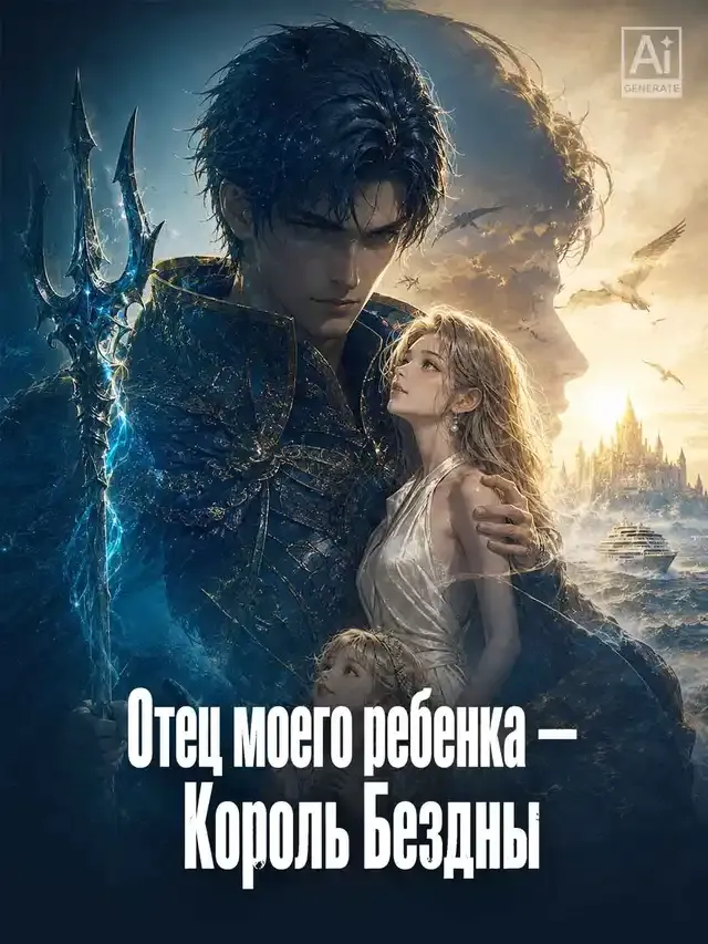 Обложка «Отец моего ребенка — Король Бездны»