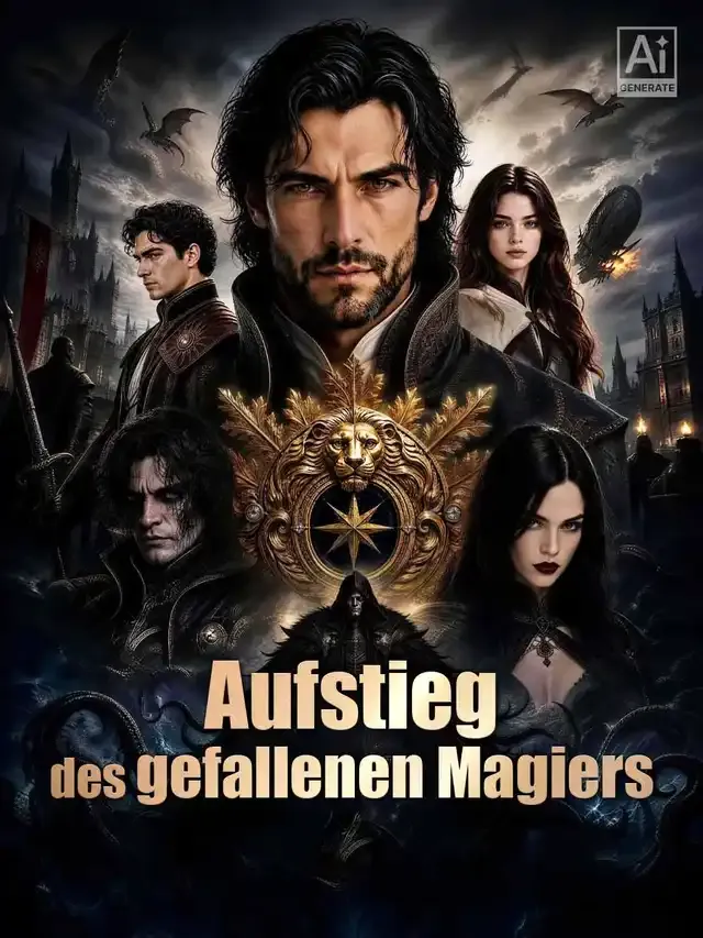 Cover von Aufstieg des gefallenen Magiers