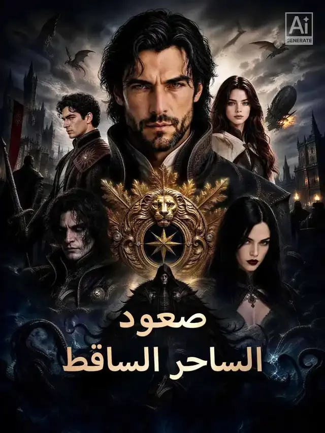 غلاف صعود الساحر الساقط