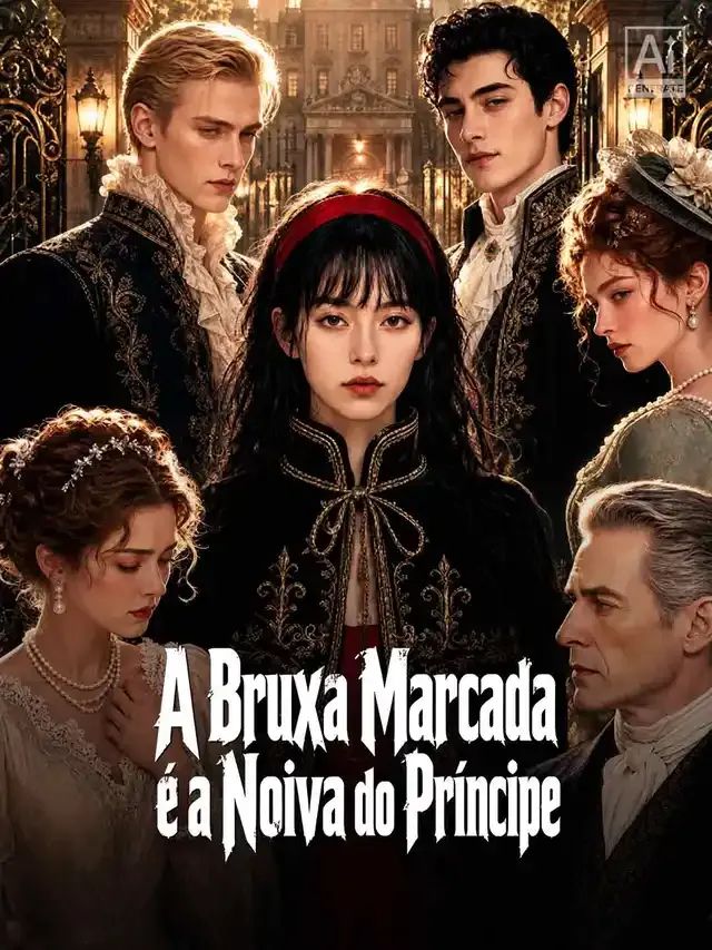 Capa de A Bruxa Marcada é a Noiva do Príncipe