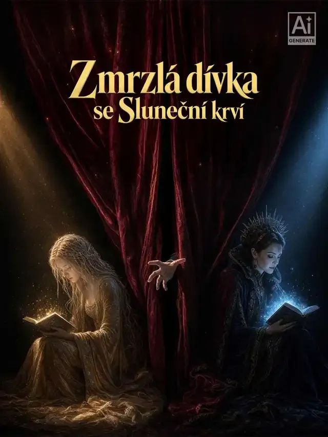 Obálka Zmrzlá dívka se Sluneční krví