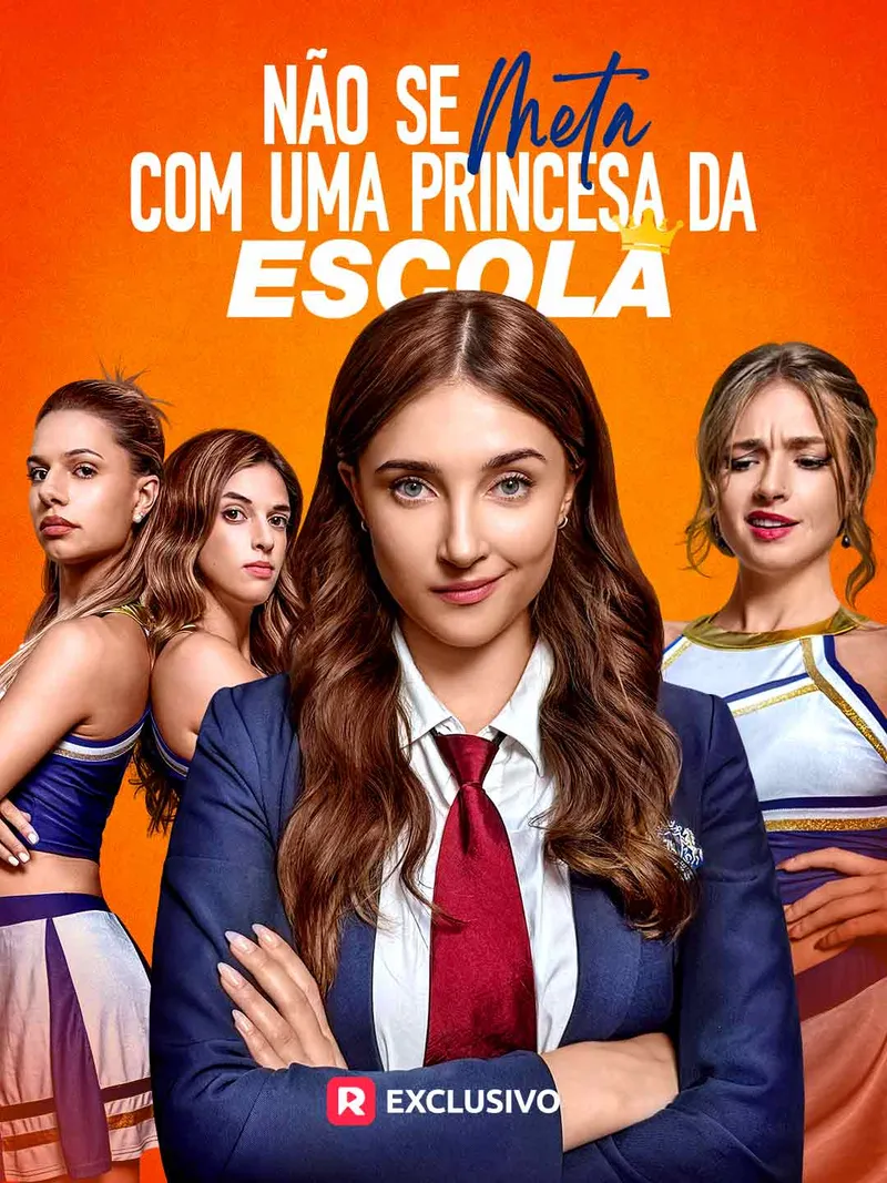 Capa de Não se meta com uma princesa da escola