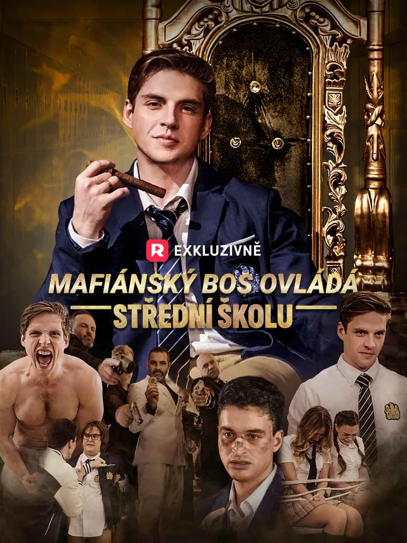 Obálka Mafiánský bos ovládá střední školu