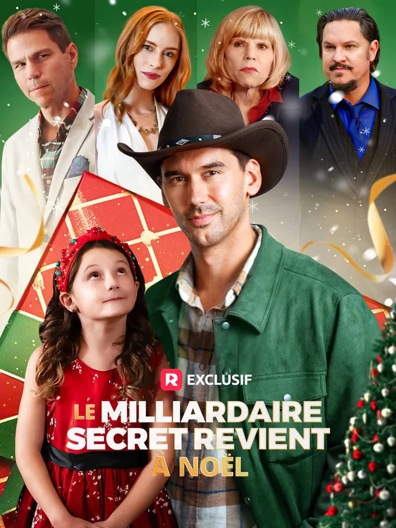 Couverture de Le milliardaire secret revient à Noël